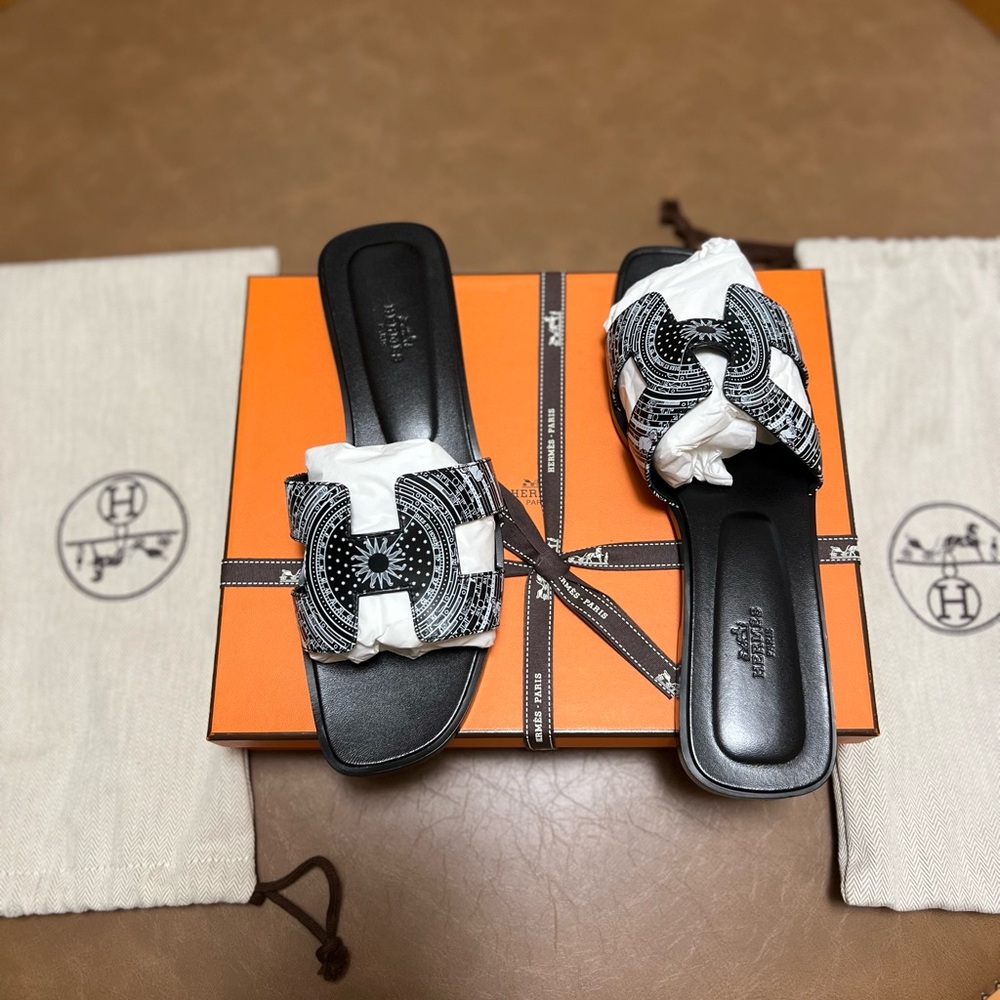 Hermes Oran sandals brand new in the box fresh from Paris.